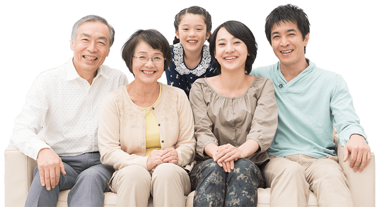 安心の家族のイメージ